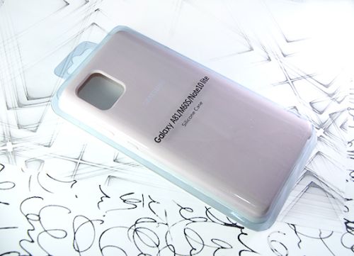 Чехол-накладка для Samsung N770 Note 10 Lite SILICONE CASE закрытый светло-розовый (18) оптом, в розницу Центр Компаньон фото 2