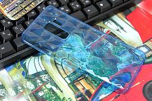 Купить Чехол-накладка для Samsung G965F S9 Plus JZZS Diamond TPU синяя оптом, в розницу в ОРЦ Компаньон