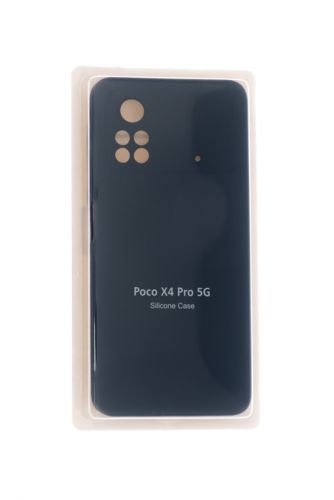 Чехол-накладка для XIAOMI POCO X4 Pro VEGLAS SILICONE CASE закрытый черный (3) - оптовая продажа Чехол-накладка для XIAOMI POCO X4 Pro VEGLAS SILICONE CASE закрытый черный (3) - фото
