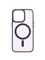 Чехол-накладка для iPhone 13 Pro VEGLAS Fog Magnetic фиолетовый - фото