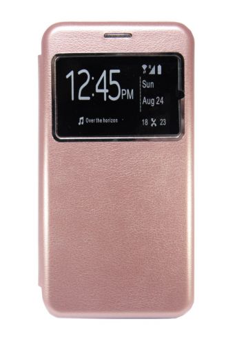 Чехол-книжка для Samsung J530 J5 2017 BUSINESS ONE WINDOW розовое золото - фото