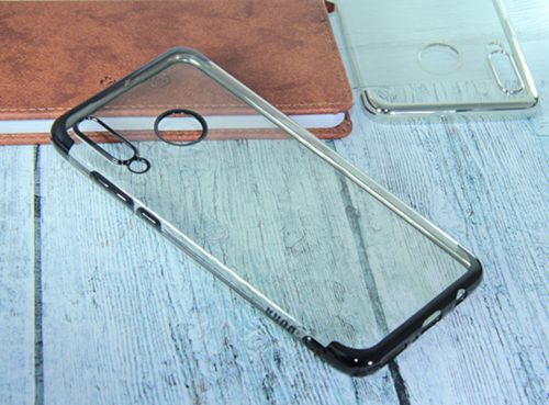 Чехол-накладка для HUAWEI Honor 10i ELECTROPLATED TPU DOKA черный - оптовая продажа фото 2 Чехол-накладка для HUAWEI Honor 10i ELECTROPLATED TPU DOKA черный - фото фото 2