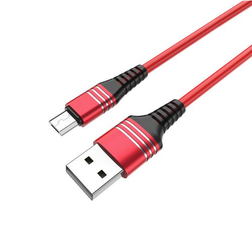 Кабель USB-Micro USB HOCO U46 Tricyclic 2.0A 1м красный оптом, в розницу Центр Компаньон фото 2