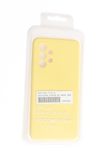 Чехол-накладка для Samsung A535F A53 SILICONE CASE NL OP закрытый желтый (20) - оптовая продажа фото 4 Чехол-накладка для Samsung A535F A53 SILICONE CASE NL OP закрытый желтый (20) - фото фото 4