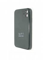 Чехол-накладка для iPhone 11 VEGLAS SILICONE CASE Защита камеры хаки (64) - фото