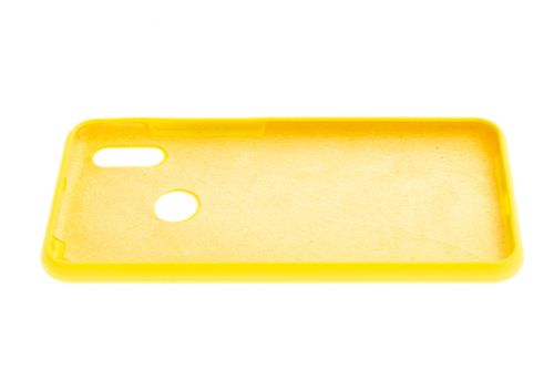 Чехол-накладка для HUAWEI Honor 8A/Y6 2019 SILICONE CASE NL OP закрытый желтый (20) - фото фото 3