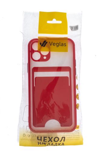 Чехол-накладка для iPhone 11 Pro VEGLAS Fog Pocket красный оптом, в розницу Центр Компаньон фото 4