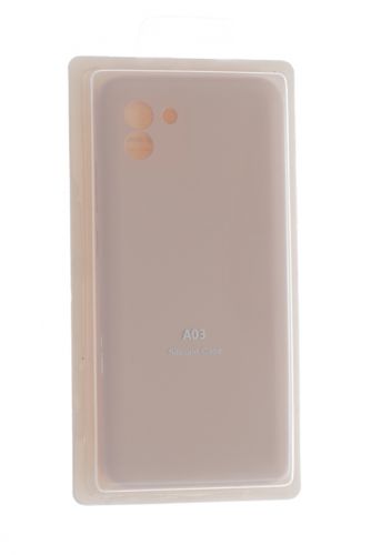 Чехол-накладка для Samsung A035F A03 SILICONE CASE закрытый светло-розовый (18) - оптовая продажа Чехол-накладка для Samsung A035F A03 SILICONE CASE закрытый светло-розовый (18) - фото