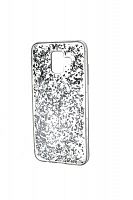 Купить Чехол-накладка для Samsung A600 A6 2018 GLITTER TPU серебро оптом, в розницу в ОРЦ Компаньон