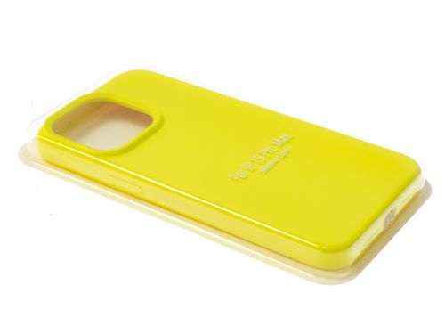 Чехол-накладка для iPhone 15 Pro Max VEGLAS SILICONE CASE NL закрытый лимонный (37) оптом, в розницу Центр Компаньон фото 2