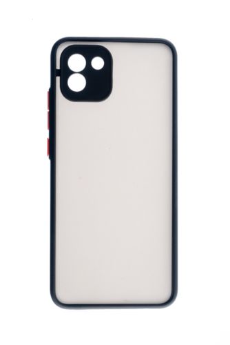 Чехол-накладка для Samsung A035F A03 VEGLAS Fog черный - фото