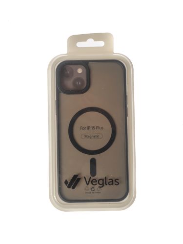 Чехол-накладка для iPhone 15 Plus VEGLAS Fog Magnetic черный - оптовая продажа фото 5 Чехол-накладка для iPhone 15 Plus VEGLAS Fog Magnetic черный - фото фото 5