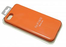 Купить Чехол-накладка для iPhone 7/8/SE VEGLAS SILICONE CASE NL закрытый оранжевый (13) оптом, в розницу в ОРЦ Компаньон