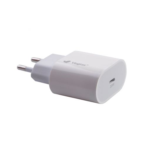 СЗУ Type-C Veglas UH25 Original series 3A PD 20W коробка белый - оптовая продажа фото 2 СЗУ Type-C Veglas UH25 Original series 3A PD 20W коробка белый - фото фото 2