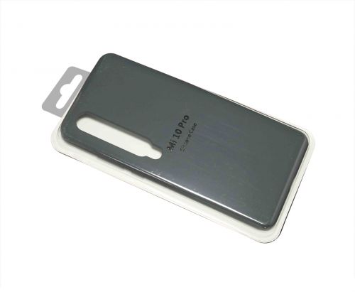 Чехол-накладка для XIAOMI Mi 10 Pro SILICONE CASE закрытый темно-серый (5) - оптовая продажа фото 2 Чехол-накладка для XIAOMI Mi 10 Pro SILICONE CASE закрытый темно-серый (5) - фото фото 2