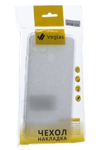 Чехол-накладка для REALME C21Y VEGLAS Air прозрачный оптом, в розницу Центр Компаньон фото 3
