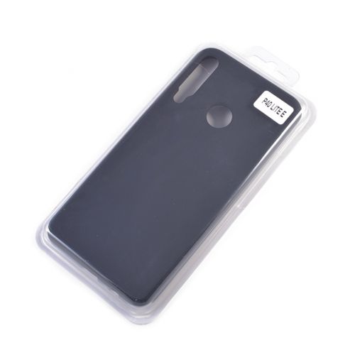 Чехол-накладка для HUAWEI P40 Lite E/Honor 9C VEGLAS SILICONE CASE закрытый черный (3)														 - фото фото 2
