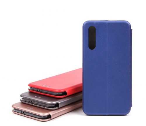 Чехол-книжка для XIAOMI Mi9 BUSINESS темно-синий - фото