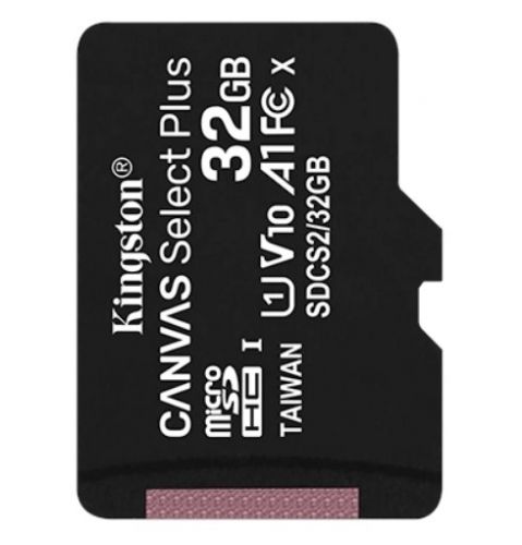 Карта памяти MicroSD 32 Gb Класс 10 Kingston Canvas Select UHS-I U1 80Mb/s без адаптера - оптовая продажа Карта памяти MicroSD 32 Gb Класс 10 Kingston Canvas Select UHS-I U1 80Mb/s без адаптера - фото