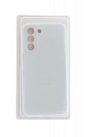 Купить Чехол-накладка для Samsung G9900F S21 FE SILICONE CASE NL закрытый белый (9) оптом, в розницу в ОРЦ Компаньон