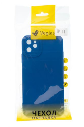 Чехол-накладка для iPhone 11 VEGLAS Pro Camera синий - оптовая продажа фото 3 Чехол-накладка для iPhone 11 VEGLAS Pro Camera синий - фото фото 3