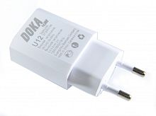 Купить СЗУ USB 1.2A DOKA S-Line U12 белый коробка оптом, в розницу в ОРЦ Компаньон