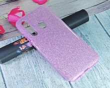 Чехол-накладка для HUAWEI NOVA 4 JZZS Shinny 3в1 TPU фиолетовая - фото