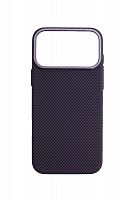 Чехол-накладка для iPhone 17 Pro Max PiBlue PL-99 Carbon Nanofiber черный - фото