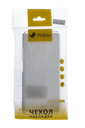 Чехол-накладка для XIAOMI Poco M5S VEGLAS Air прозрачный оптом, в розницу Центр Компаньон фото 3