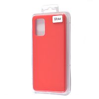 Чехол-накладка для Samsung G985 S20 Plus VEGLAS SILICONE CASE закрытый красный (1) - фото