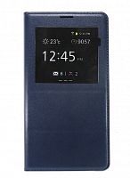 Чехол-книжка для Samsung N910С HOCO ORIGINAL сапфир ГОРИЗ - фото