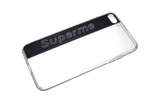 Чехол-накладка для iPhone 7/8 Plus SUPERME TPU черный  оптом, в розницу Центр Компаньон фото 2