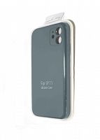 Чехол-накладка для iPhone 11 VEGLAS SILICONE CASE Защита камеры хвойно-зеленый (58) - фото