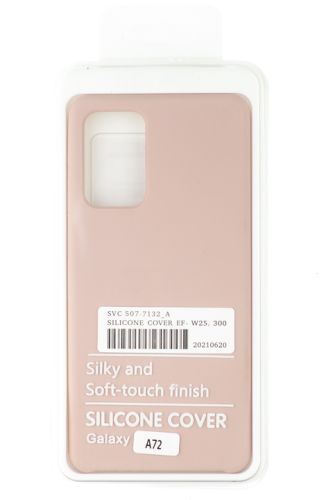 Чехол-накладка для Samsung A725F A72 SILICONE CASE OP светло-розовый (18) оптом, в розницу Центр Компаньон фото 4