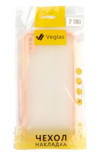 Чехол-накладка для iPhone XS Max VEGLAS Fog светло-розовый оптом, в розницу Центр Компаньон фото 3