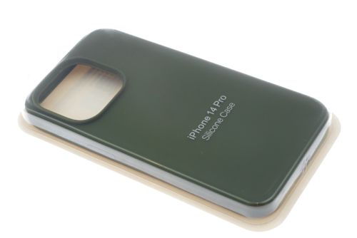 Чехол-накладка для iPhone 14 Pro SILICONE CASE закрытый хаки (64) оптом, в розницу Центр Компаньон фото 2