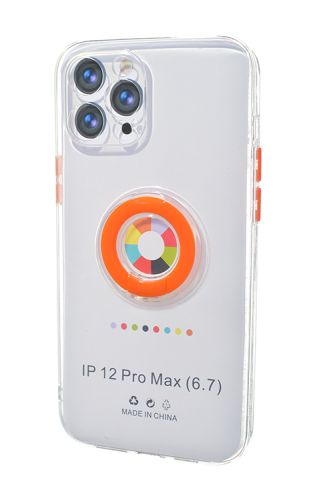Чехол-накладка для iPhone 12 Pro Max NEW RING TPU оранжевый оптом, в розницу Центр Компаньон фото 2