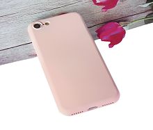 Купить Чехол-накладка для iPhone 7/8/SE SOFT TOUCH TPU ЛОГО розовый  оптом, в розницу в ОРЦ Компаньон