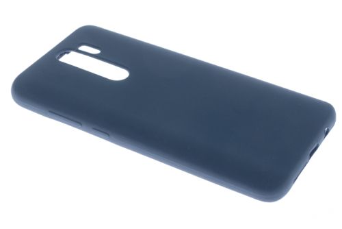 Чехол-накладка для XIAOMI Redmi Note 8 Pro SILICONE CASE OP закрытый темно-синий (8) оптом, в розницу Центр Компаньон фото 2