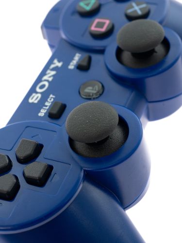 Джойстик для SONY PS3 беспроводной синий оптом, в розницу Центр Компаньон фото 4