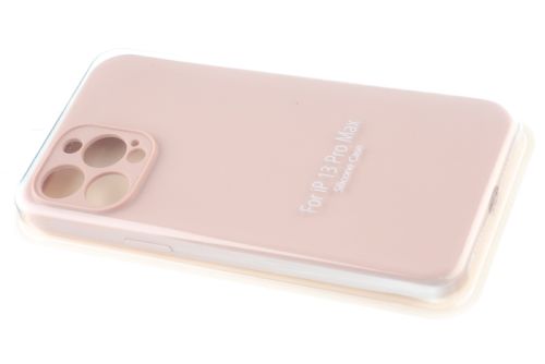 Чехол-накладка для iPhone 13 Pro Max VEGLAS SILICONE CASE NL Защита камеры светло-розовый (19) оптом, в розницу Центр Компаньон фото 2