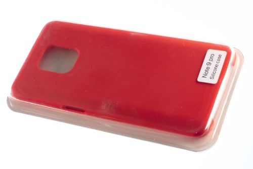 Чехол-накладка для XIAOMI Redmi Note 9 Pro SILICONE CASE NL красный (1) оптом, в розницу Центр Компаньон фото 2