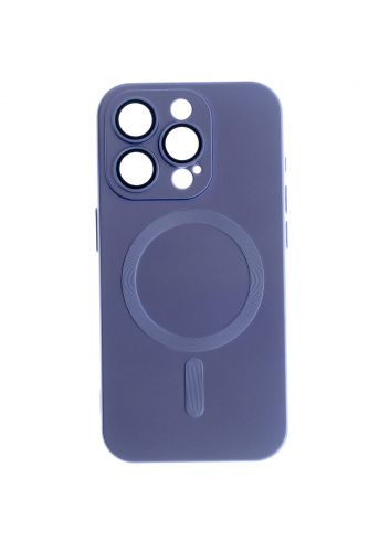 Чехол-накладка для iPhone 15 Pro VEGLAS Lens Magnetic сиреневый оптом, в розницу Центр Компаньон