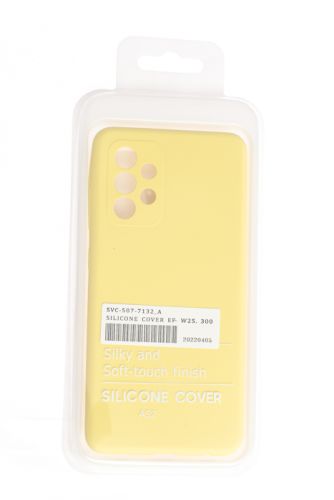 Чехол-накладка для Samsung A525F A52 SILICONE CASE NL OP закрытый желтый (20) оптом, в розницу Центр Компаньон фото 4