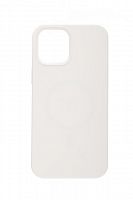 Купить Чехол-накладка для iPhone 12 Pro Max SILICONE TPU поддержка MagSafe белый коробка оптом, в розницу в ОРЦ Компаньон