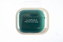 Чехол для наушников Airpods 3 Flannelette зеленый - фото