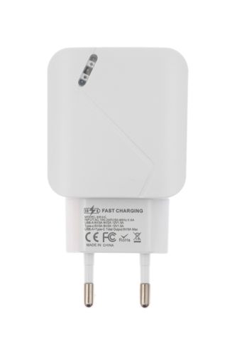 СЗУ Type-C 3A SMART ID PD 20W QC3.0 18W + USB белый оптом, в розницу Центр Компаньон