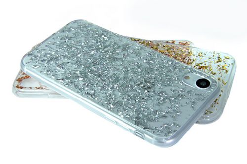 Чехол-накладка для iPhone XR GLITTER TPU серебро - оптовая продажа фото 3 Чехол-накладка для iPhone XR GLITTER TPU серебро - фото фото 3