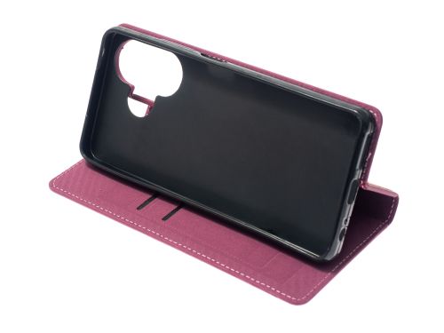 Чехол-книжка для Infinix Hot 30 VEGLAS RICH бордовый - оптовая продажа фото 4 Чехол-книжка для Infinix Hot 30 VEGLAS RICH бордовый - фото фото 4