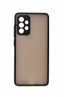 Чехол-накладка для Samsung A525F A52 VEGLAS Fog черный - фото